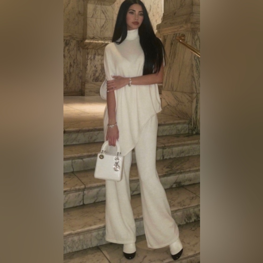 Zara Set - Ecru Soft Dart Pants (Pants Only) - image 1